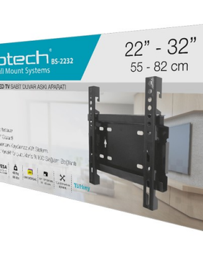 BS-2232 Sabit Tv Askı Aparatı 55X82CM