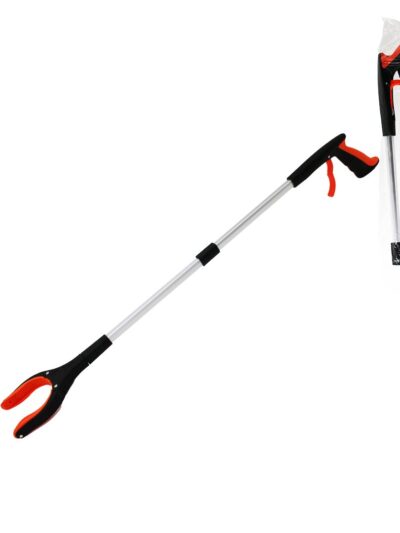 Otomatik= Bas--tut Katlanabili Boru Çöp Toplama Kıskacı 83CM Çok Amaçlı Tutacak