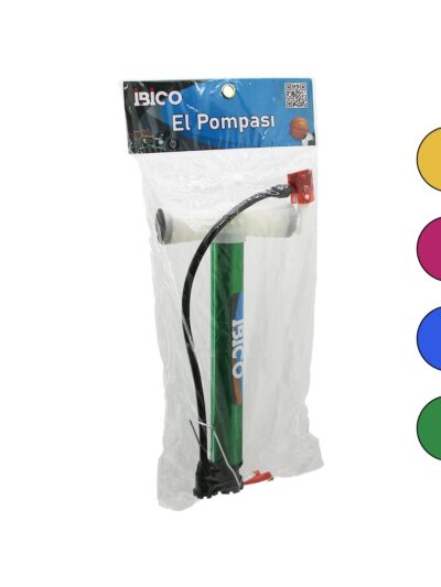 İran El Pompası Metal Gövde Plastik Kol - Altlık 30CM Top - Bisiklet - Motor