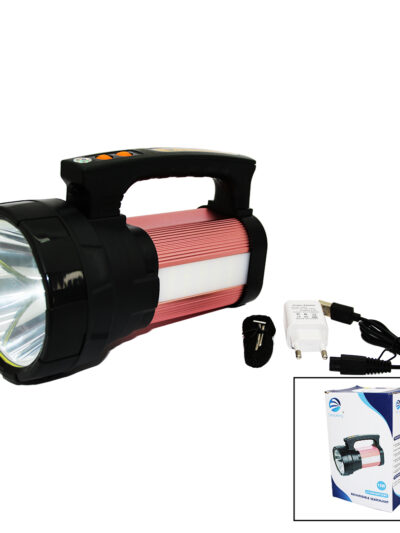 2İN1 15W Cob Led - 28LED Şarjlı El Feneri - PROJEKTÖR1000MT- Powerbank - Su Geçirmez