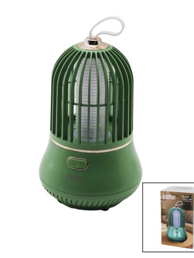 Armut Modeli Usb Şarjlı Sinek Öldürücü Cız Makine Masa Üstü - Askı Halkalı ETKİ=20M2ÇAP: 13CM Y:20.5CM PT-Z618