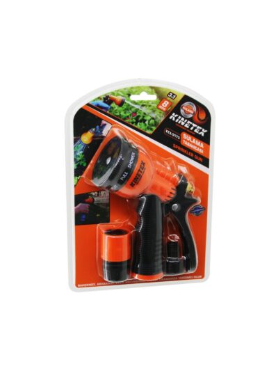 3IN1 - 8 Mod Sulama Tabancası Seti 1 - Tabanca - 3 - Bağlantı Aparatı