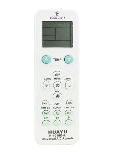 Huayu K-1038E+L 1000in1 Universal AC Akıllı Klima Kumandası